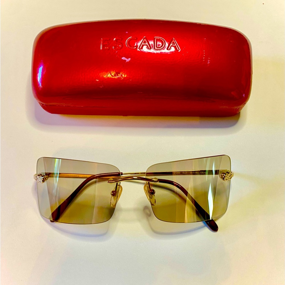 Vintage, Rimless, 90’s Escada Shades